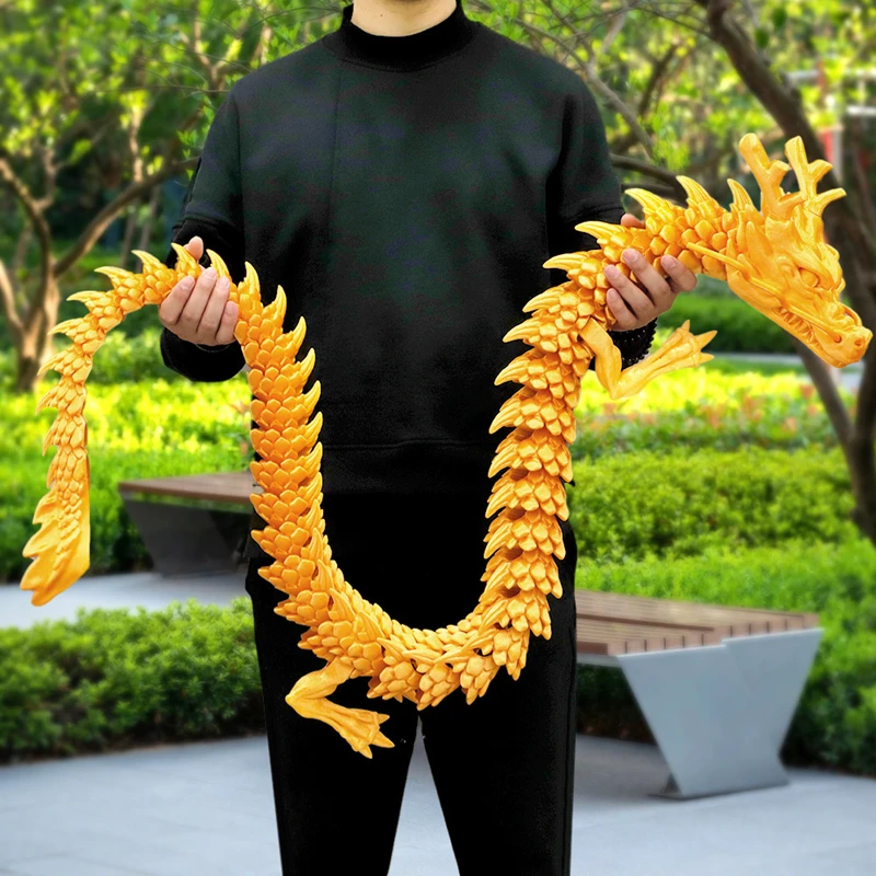 Aquarium Fish Buy - 3D Printed Conjoined Dragon Ornaments, Movable