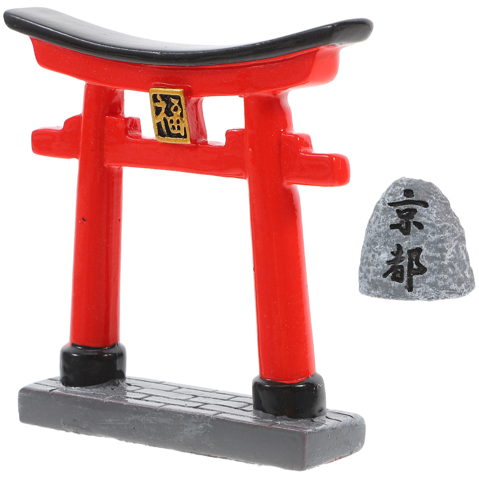 Aquarium Fish Japanese - Petite Kyoto Torii Gate Ornament for