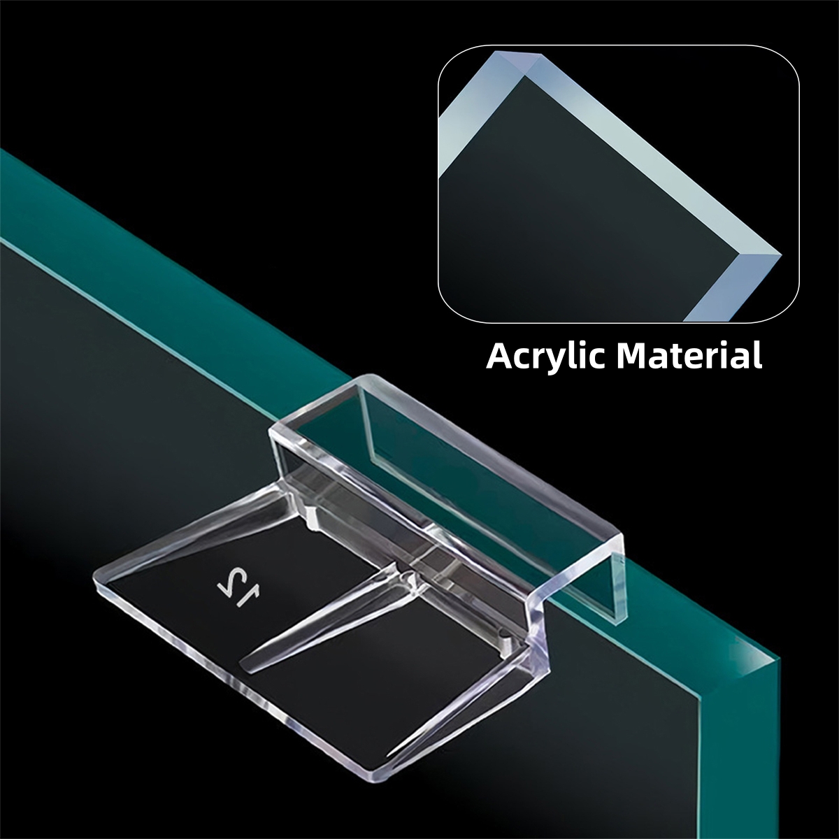 10Pcs Transparent Acrylic Fish - Aquarium Fish Quarantine review and price