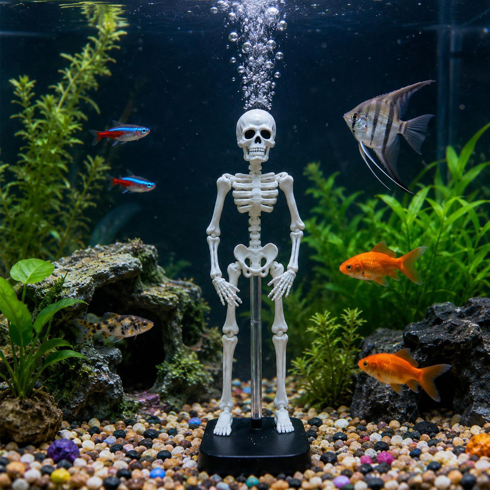 Aquarium Skeleton Decor Hallow - Aquarium Fish Diseases review and price
