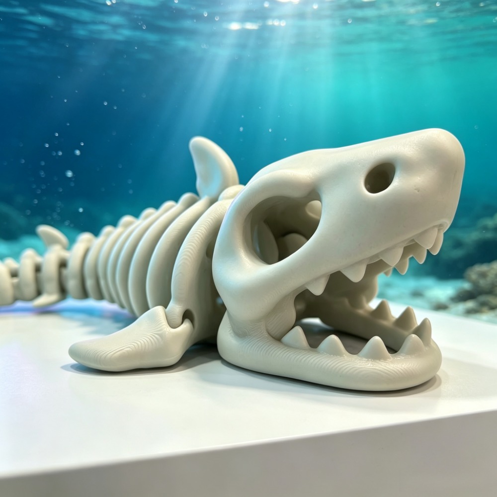 Shark Skeleton Aquarium Decor  - Aquarium Fish Buy review and price