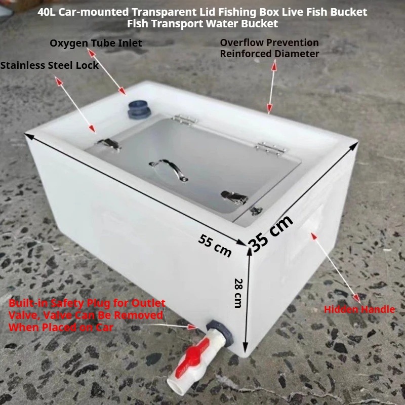 Live Fish Bucket Thickened   4 - Aquarium Fish Buy review and price