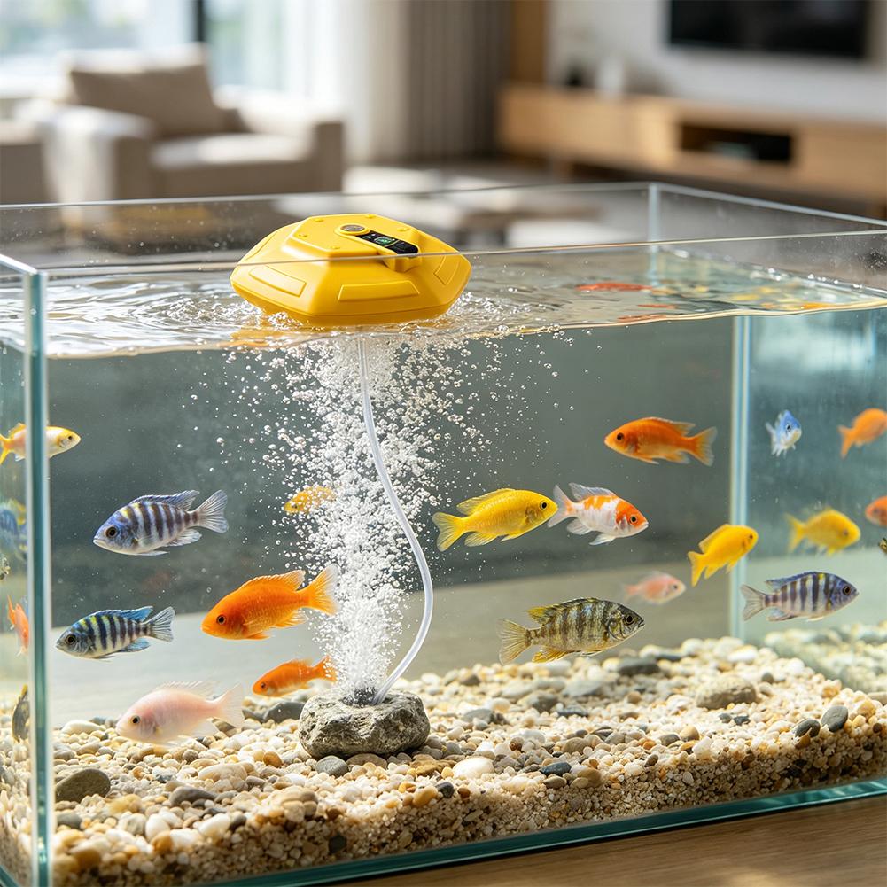 Wireless Rechargeable Aquarium - Aquarium Fish Buy review and price