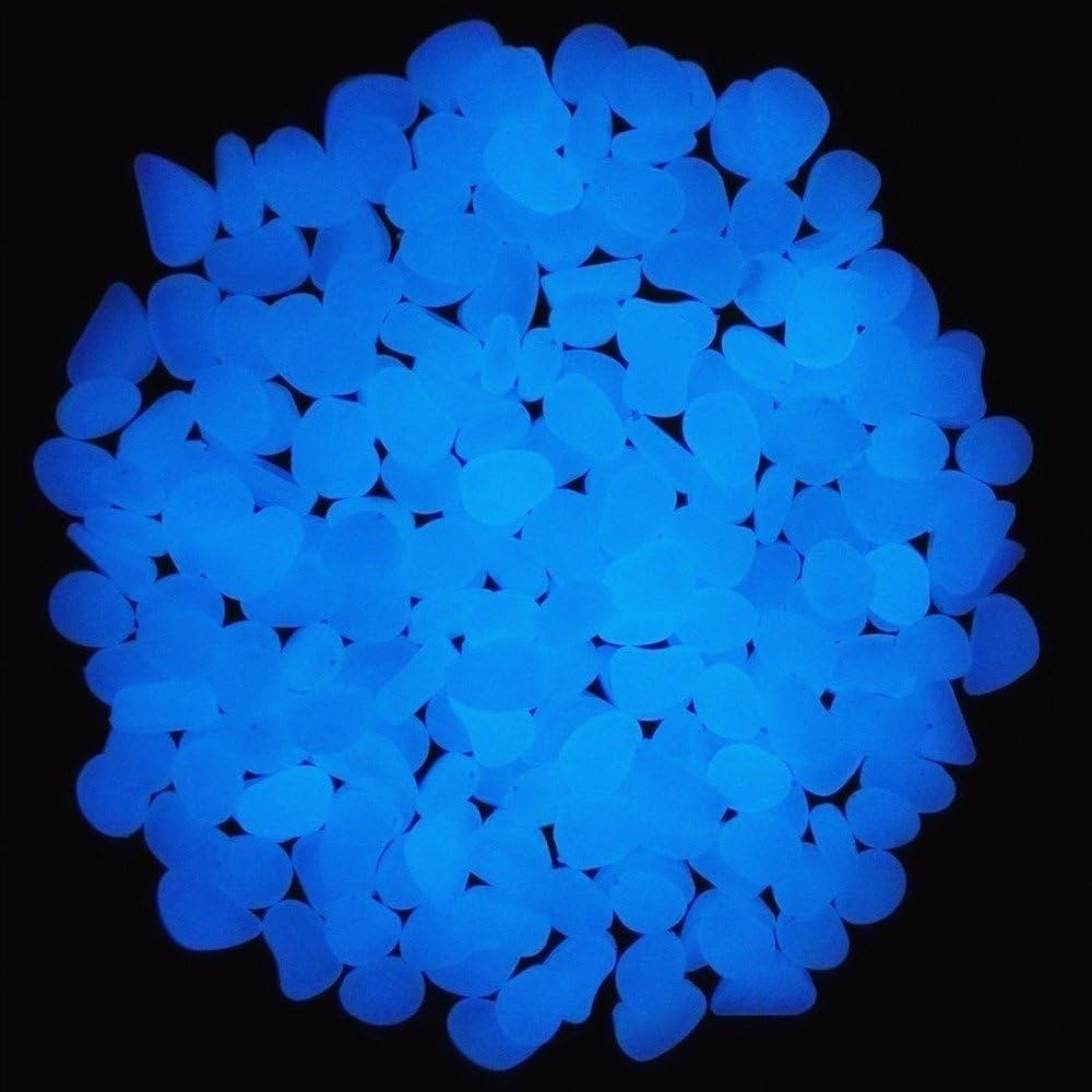 Fish Tank Rocks Glow Blue Pebb - Aquarium Fish Buy review and price