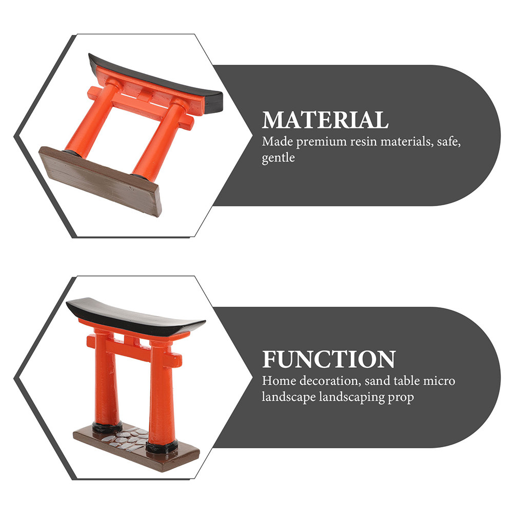 2Pcs Japanese Resin Torii Gate - Aquarium Fish Japanese review and price
