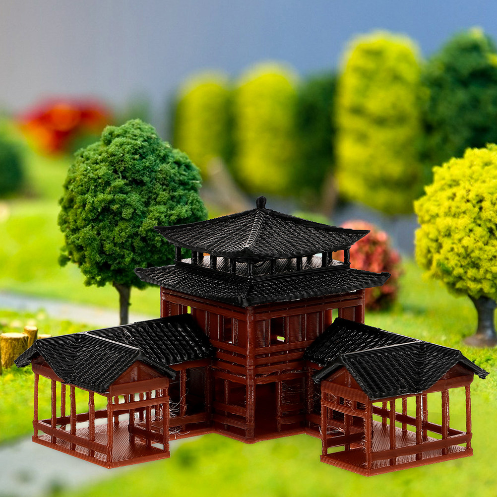 Miniature Pagoda Sculpture Det - Aquarium Fish Japanese review and price